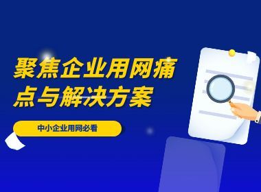 维实嘉业聚焦企业用网服务痛点与解决方案！